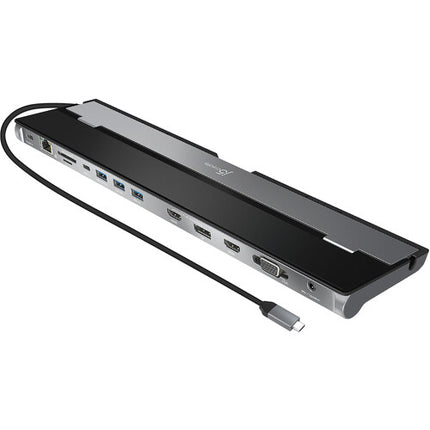 j5create USB Type-C Estación de Acoplamiento Triple Display con 3 Puertos USB 3.0 y 2 Salidas 4K HDMI