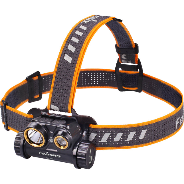 Fenix Flashlight HM65R Linterna frontal recargable 1400 lúmenes 3500mAh batería