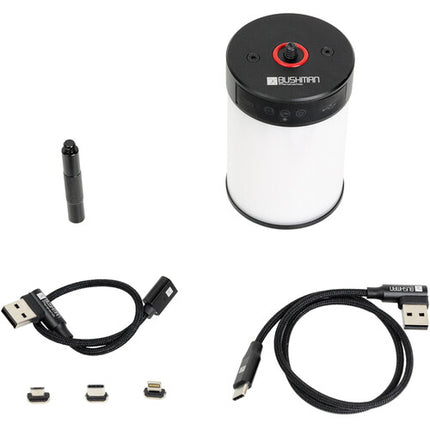 BUSHMAN Panoramic HALO 360 Luz LED 775 lúmenes 70 min batería recargable