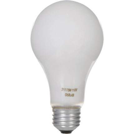 Osram 211 Lámpara 75W 115-125V Base Media Forma A21 Paquete 6 piezas
