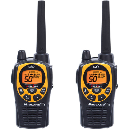 Midland GXT1030VP4 Radio UHF Impermeable Doble 50 Canales Pack Doble