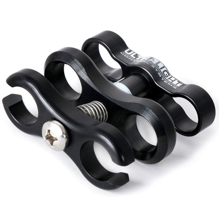 Ultralight Ball Clamp con Corte Lateral y Perilla T Anodizada 1.5"
