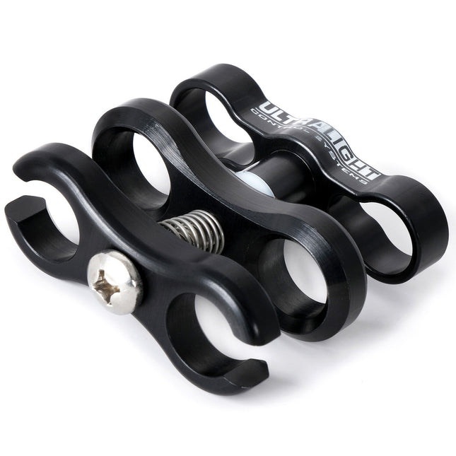 Ultralight Ball Clamp con Corte Lateral y Perilla T Anodizada 1.5"
