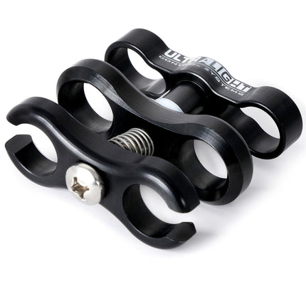 Ultralight Ball Clamp Verde con Perilla T Anodizada 1.5 Pulgadas