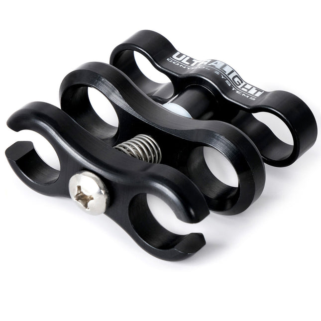 Ultralight Ball Clamp Verde con Perilla T Anodizada 1.5 Pulgadas