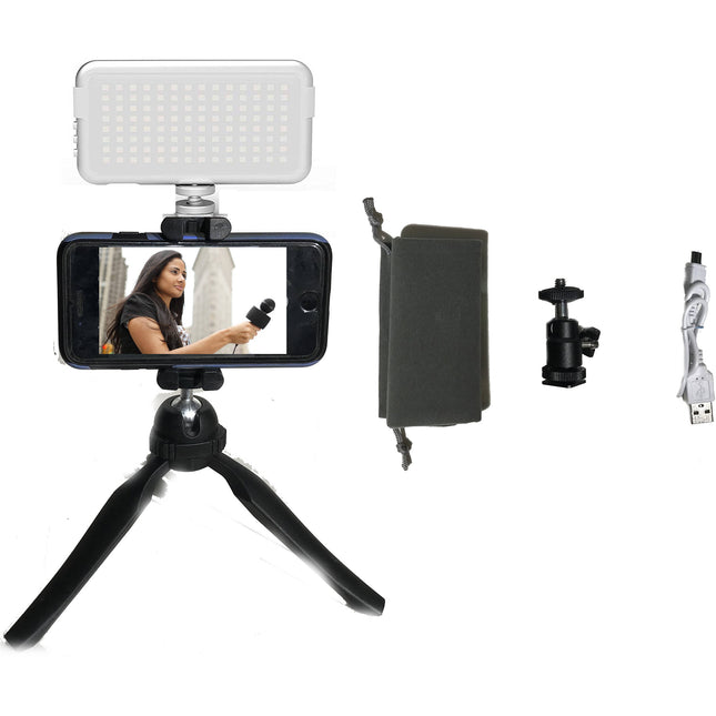 Frezzi Mini-Pocket Light Kit Para Smartphone Luz 740 Lúmenes Hasta 3.25 Pulgadas