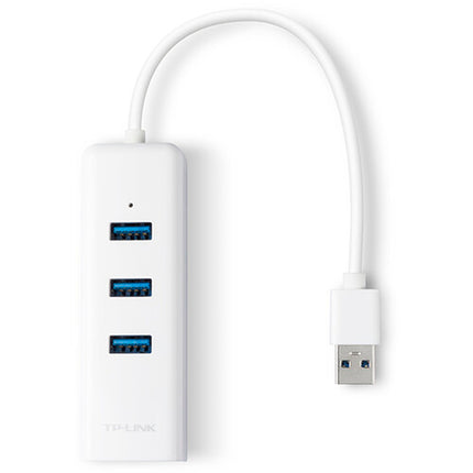 TP-Link UE330 Hub USB 3.0 3 Puertos 5 Gb/s Ethernet Gigabit Compacto