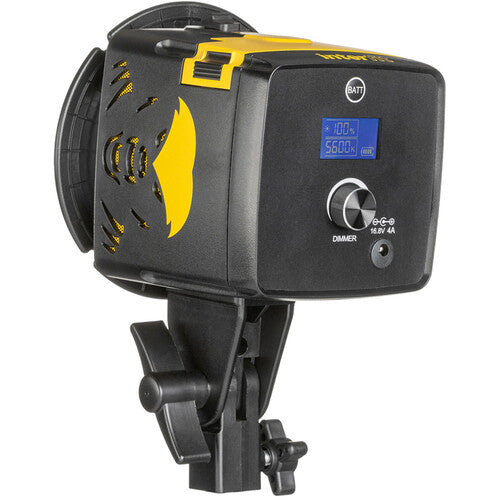 Interfit Badger Beam 60W LED Monolight 5600K CRI 96 AC DC Power