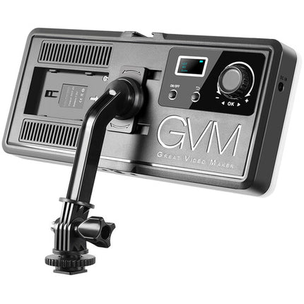 GVM RGB20W Luz LED RGB para cámara RGB Control CRI 97 4 x 9.5"