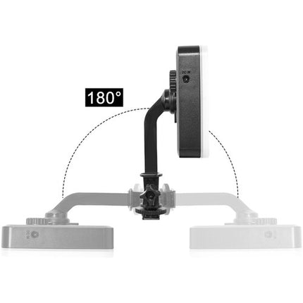 GVM RGB20W Luz LED RGB para cámara RGB Control CRI 97 4 x 9.5"