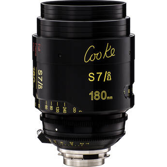 Cooke S7/i Lente Cine Full Frame 180mm T2.0 PL Mount Cam-Style Focus 270°