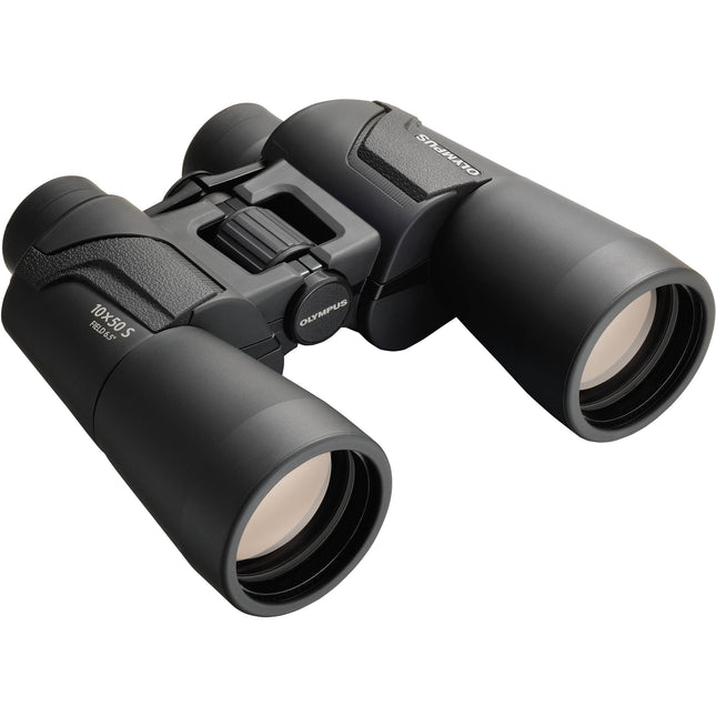 Olympus 10x50 Explorer S Binoculares Óptica Antirreflejo Funda Correa