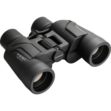Olympus 8-16x40 Prismáticos Zoom con Coating Antirreflejo y Funda