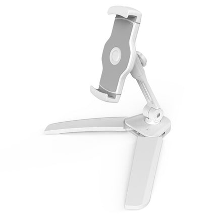 Kanto Living DS150 Soporte para Smartphone y Tablet Blanco Ajustable 6 Pulgadas con Adaptador 1/4-20