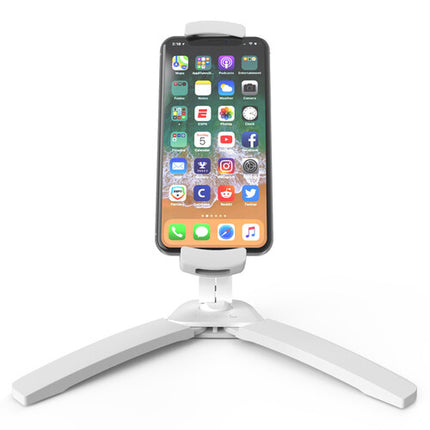 Kanto Living DS150 Soporte para Smartphone y Tablet Blanco Ajustable 6 Pulgadas con Adaptador 1/4-20