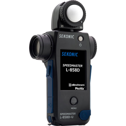 Sekonic L-858D-U Speedmaster Medidor de Luz con Transmisor Elinchrom Phottix