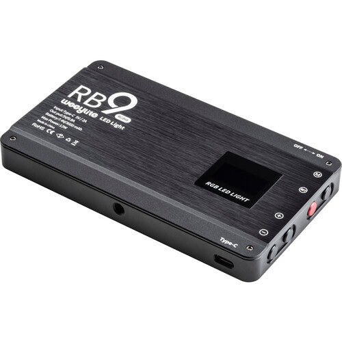 Weeylite RB9 Luz de Relleno Fotografía Profesional 2500-8500K Batería 3000mAh