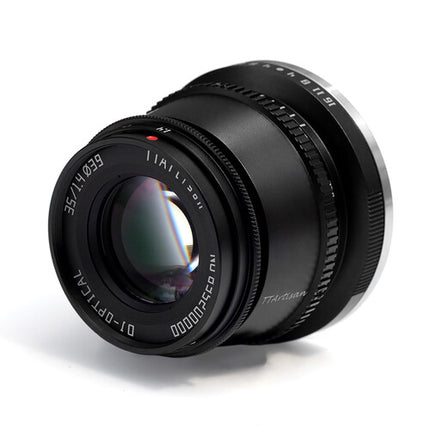 TTArtisan 35mm f1.4 Lente para Sony E Montura E APS-C 52.5mm Manual