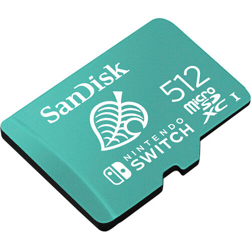 SanDisk 512GB microSDXC UHS-I para Nintendo Switch velocidad 100MB/s clase 10