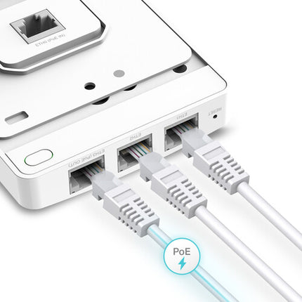 TP-Link EAP235-Wall Punto de Acceso Inalámbrico AC1200 Dual Band PoE