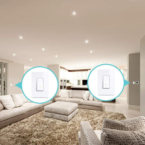 TP-Link HS210 Interruptor Inteligente Wi-Fi 3-Vías Control Remoto 2.4GHz