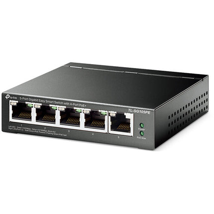 TP-Link TL-SG105PE Switch 5 Puertos Gigabit 4 PoE+ 65W Presupuesto