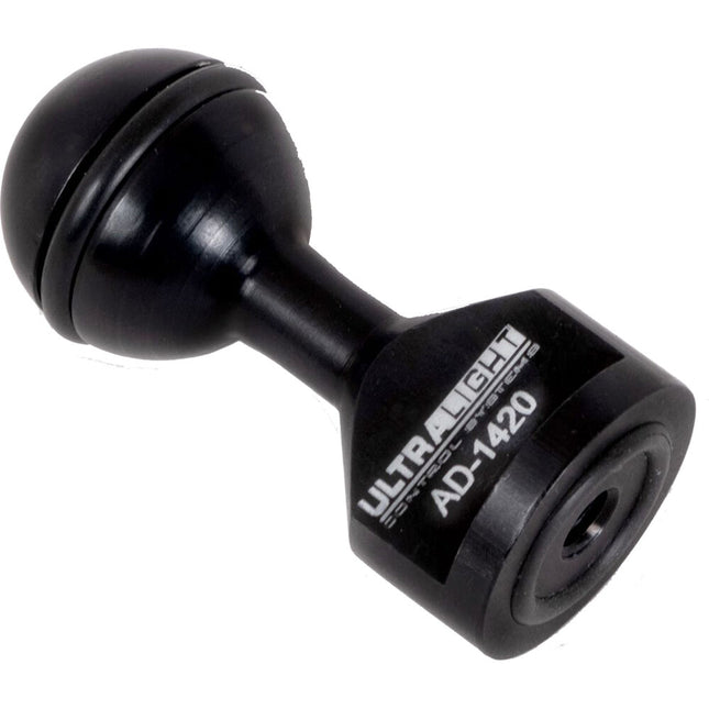 Ultralight AD-1420 Adaptador Base para Montaje Rosca 1/4"-20 Negro