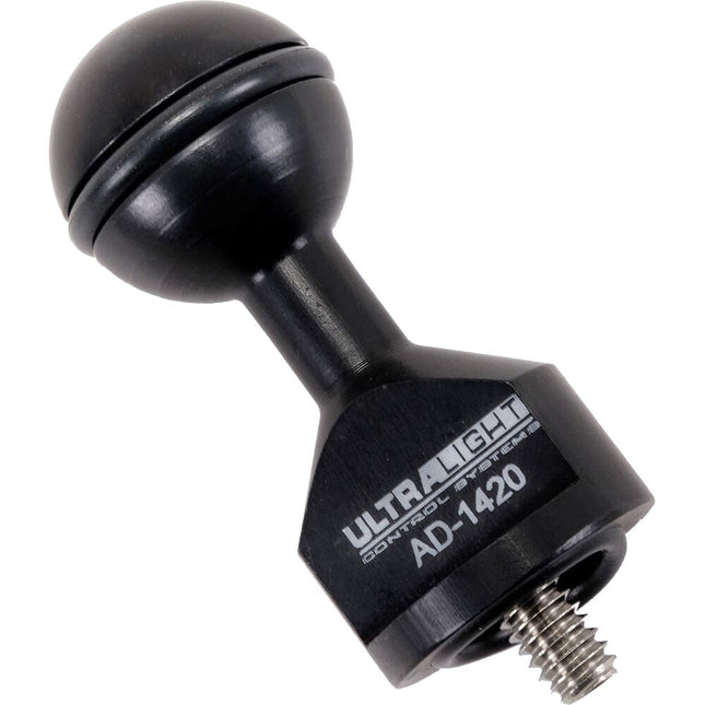 Ultralight AD-1420 Adaptador Base para Montaje 1/4"-20 Tornillo .37" Negro