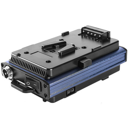 GVM Adaptador de Batería V-Mount para P80S con Cable DC 5 pies y Dos Baterías 14.8V