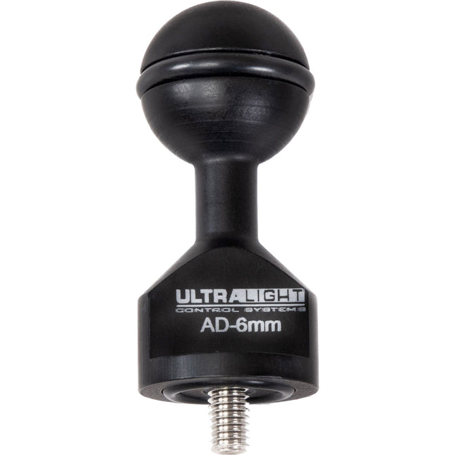 Ultralight AD-6MM Adaptador Base con M6-20 Perno 2.25 Pulg Alto 1 Pulg Diám