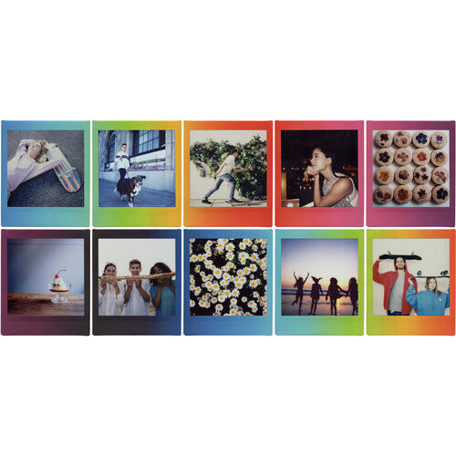 FUJIFILM instax SQUARE Película Instantánea 10 Exposiciones 3.4x2.8 Pulgadas