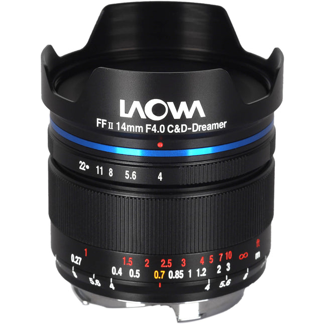 Venus Optics Laowa 14mm f4 Objetivo Full Frame para Canon RF con enfoque manual y parasol integrado