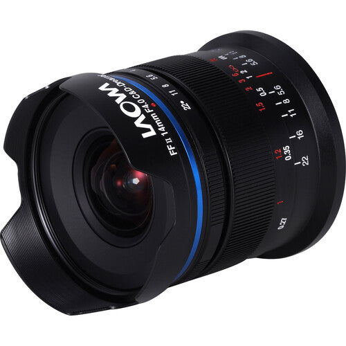 Venus Optics Laowa 14mm f4 FF RL Objetivo Full Frame Sony E 114º AOV
