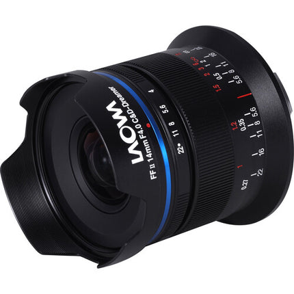 Venus Optics Laowa 14mm f4 Lente Full Frame para Leica L 114° ángulo de visión
