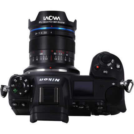 Venus Optics Laowa 14mm f/4 Objetivo Nikon Z gran angular 114° AOV
