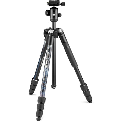 Manfrotto Element MII Mobile Trípode de Aluminio Bluetooth 63" 17.6 lb Negro