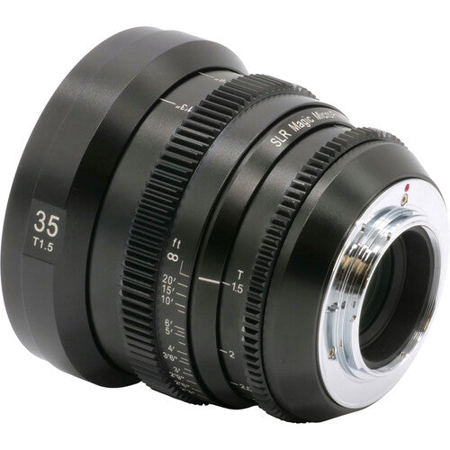 SLR Magic MicroPrime CINE 35mm T1.5 objetivo para MFT 85mm diámetro 82mm filtro