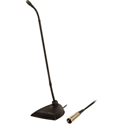 Shure MX418DS Micrófono de Mesa Supercardioide de 18 Pulgadas con Cable XLR y Base