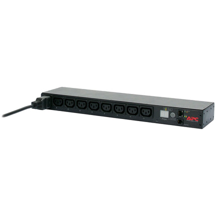 APC AP7920B PDU para rack 8 tomas 16A 208 230V 1RU con monitoreo remoto