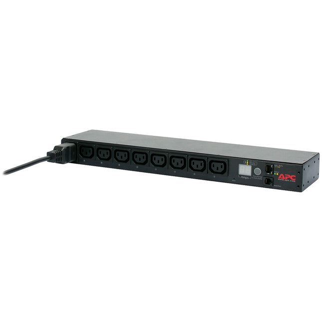 APC AP7920B PDU para rack 8 tomas 16A 208 230V 1RU con monitoreo remoto