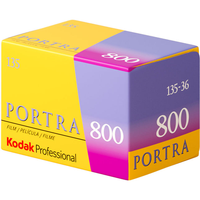Kodak Professional Portra 800 Película negativa color 35mm ISO 800 36 exposiciones