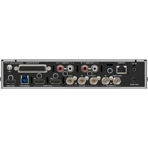Roland VC-100UHD Escalador Convertidor Transmisor de Video 4K UHD 12G-SDI HDMI USB 3.0 Rack Mountable