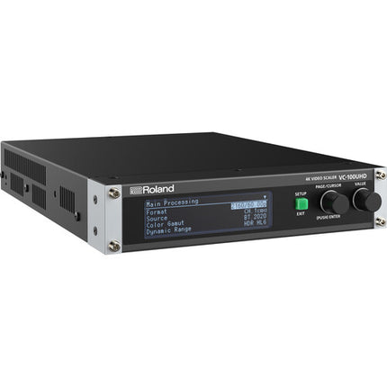 Roland VC-100UHD Escalador Convertidor Transmisor de Video 4K UHD 12G-SDI HDMI USB 3.0 Rack Mountable