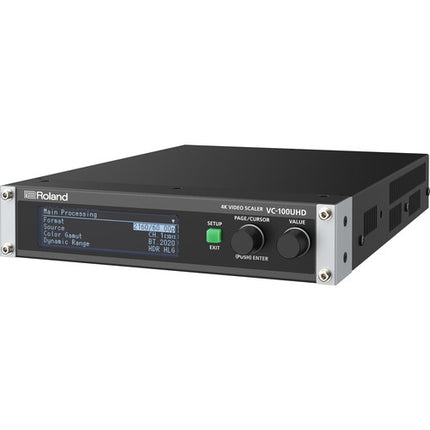 Roland VC-100UHD Escalador Convertidor Transmisor de Video 4K UHD 12G-SDI HDMI USB 3.0 Rack Mountable