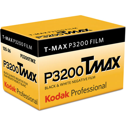 Kodak Professional T-Max P3200 Película Negativa Blanco y Negro 35mm ISO 3200 36 Exposiciones