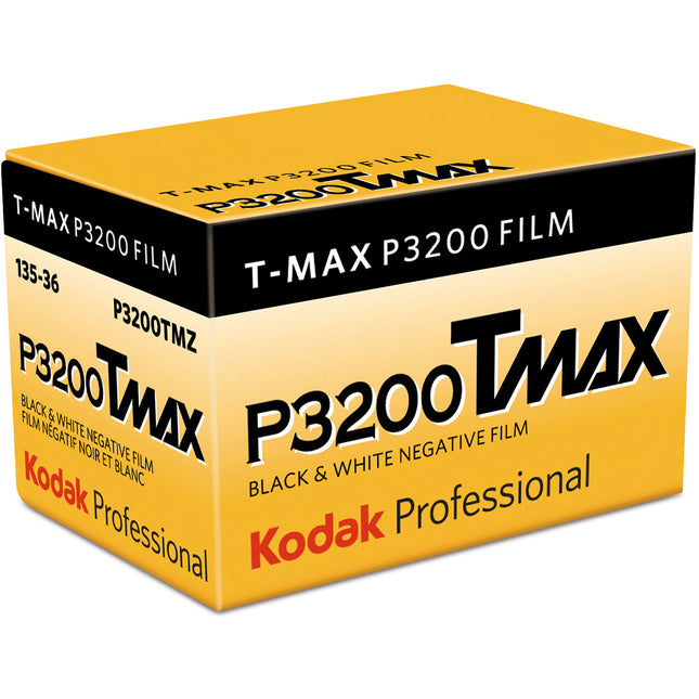 Kodak Professional T-Max P3200 Película Negativa Blanco y Negro 35mm ISO 3200 36 Exposiciones
