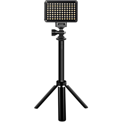 GVM Variable-Color Luz LED para Cámara Kit con Mini Trípode y Montura de Succión 3200-5600K Temperatura 4 Horas Batería