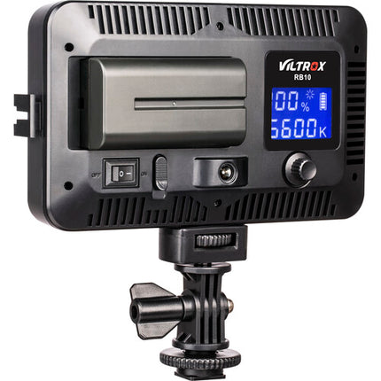 Viltrox RB10 Luz LED RGB Ajustable para Cámara Pantalla OLED 3300-5600K