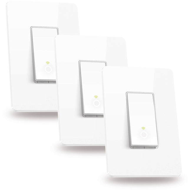 TP-Link Kasa Interruptor Inteligente Wi-Fi 3 Unidades 2.4 GHz Compatible Alexa