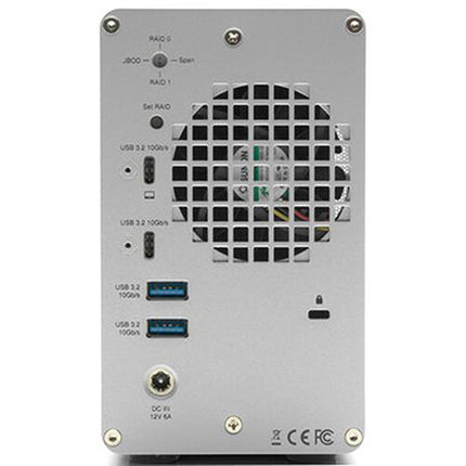 OWC Mercury Elite Pro Dual 12TB Arreglo RAID USB 3.2 Gen 2 con Hub 3 Puertos